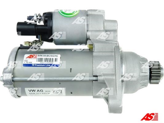 Startmotor 12V As-pl Brand new | bosch | starters S0638(BOSCH) AS-PL