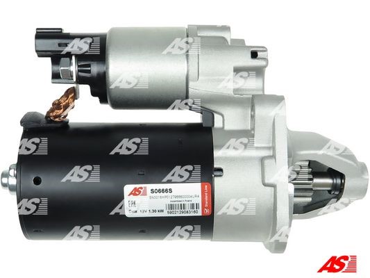 Startmotor 12V As-pl S0666S AS-PL