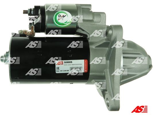 Startmotor 12V As-pl S0698S AS-PL
