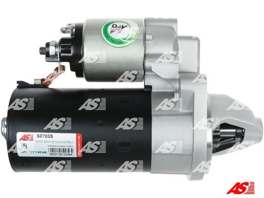 Startmotor 12V As-pl S0703S AS-PL