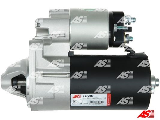 Startmotor 12V As-pl S0720S AS-PL Startmotor 12V As-pl S0720S AS-PL