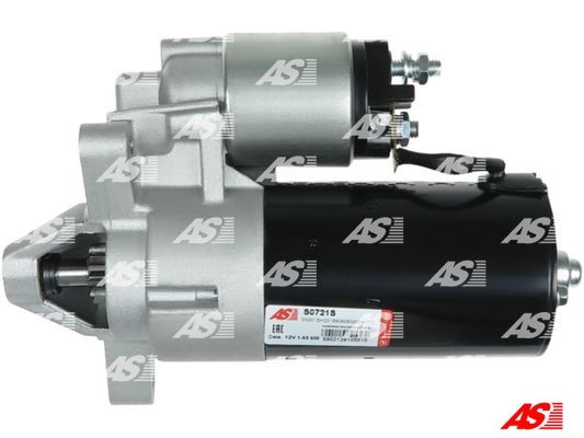 Startmotor 12V As-pl S0721S AS-PL Startmotor 12V As-pl S0721S AS-PL