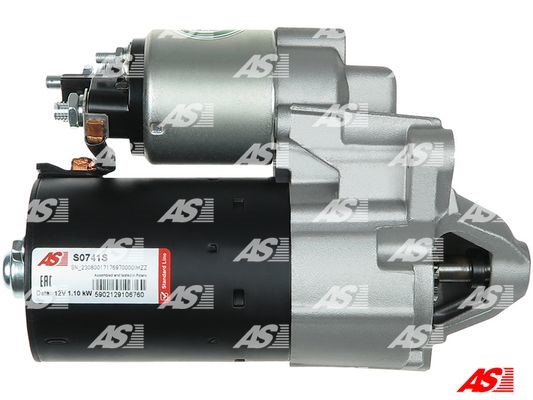 Startmotor 12V As-pl S0741S AS-PL