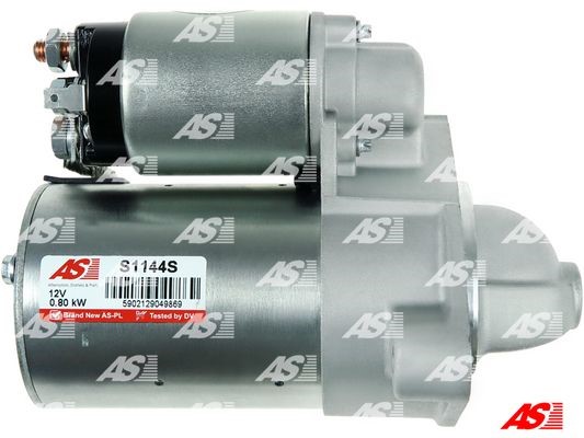 Startmotor 12V As-pl S1144S AS-PL Startmotor 12V As-pl S1144S AS-PL