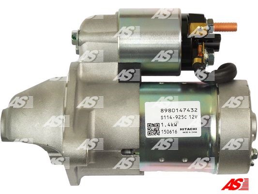 Startmotor 12V As-pl S2001(HITACHI) AS-PL