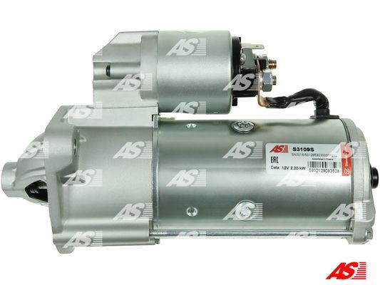 Startmotor 12V As-pl S3109S AS-PL Startmotor 12V As-pl S3109S AS-PL