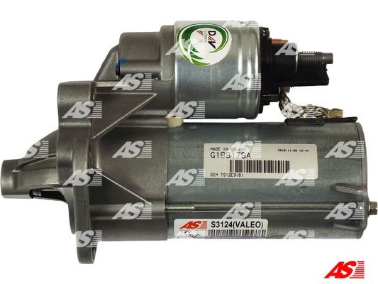 Startmotor 12V As-pl Brand new | valeo | starters S3124(VALEO) AS-PL