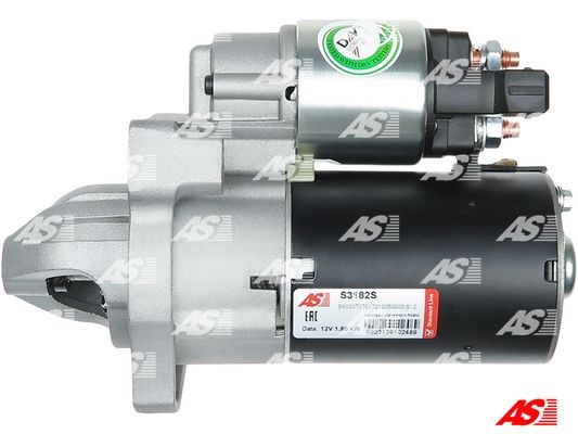 Startmotor 12V As-pl S3182S AS-PL Startmotor 12V As-pl S3182S AS-PL