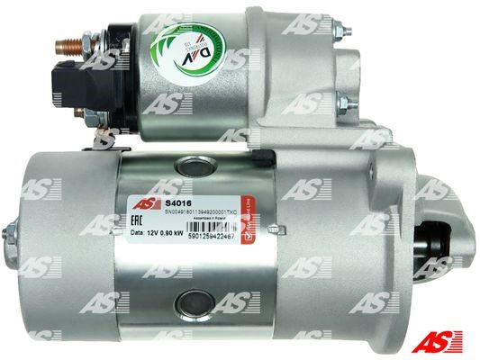 Startmotor 12V As-pl S4016 AS-PL