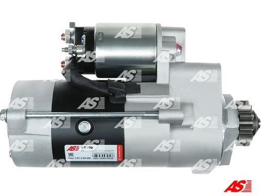 Startmotor 12V As-pl S5109 AS-PL Startmotor 12V As-pl S5109 AS-PL