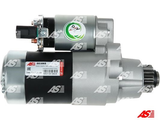 Startmotor 12V As-pl S5386S AS-PL Startmotor 12V As-pl S5386S AS-PL