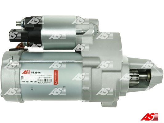 Startmotor 12V As-pl S6286S AS-PL Startmotor 12V As-pl S6286S AS-PL