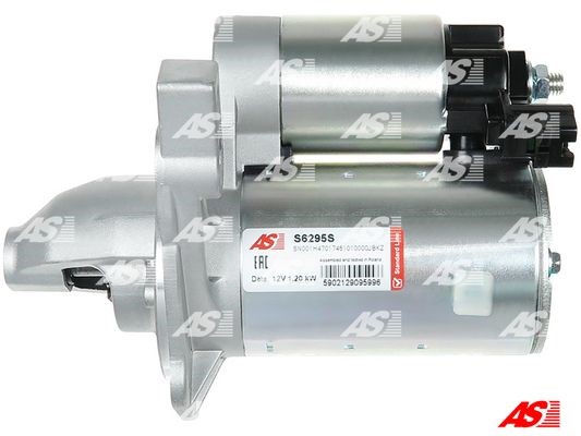Startmotor 12V As-pl S6295S AS-PL Startmotor 12V As-pl S6295S AS-PL