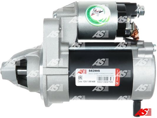 Startmotor 12V As-pl S6299S AS-PL