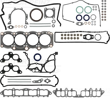 Hel packningssats, motor Victor reinz 01-52600-02 VICTOR REINZ