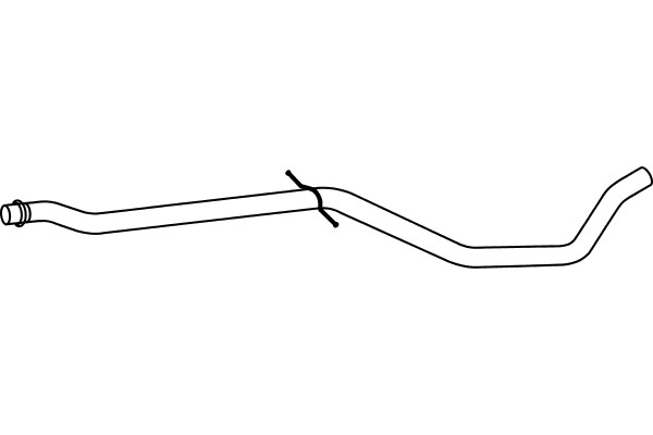 Avgasrör, Mitt