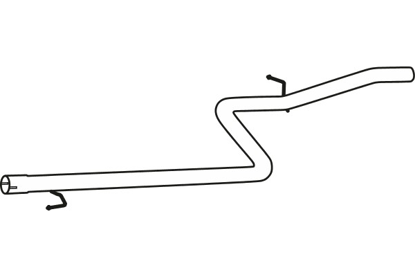 Avgasrör, Mitt