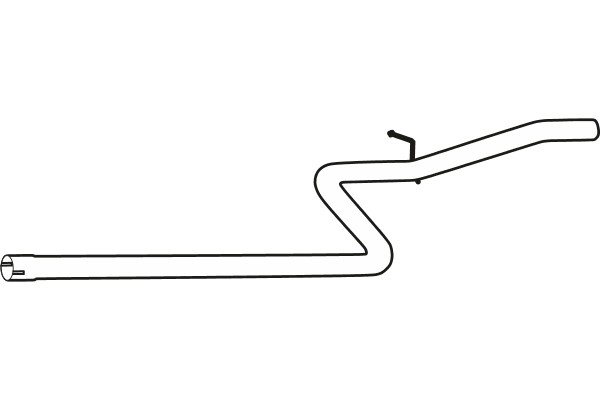 Avgasrör, Mitt