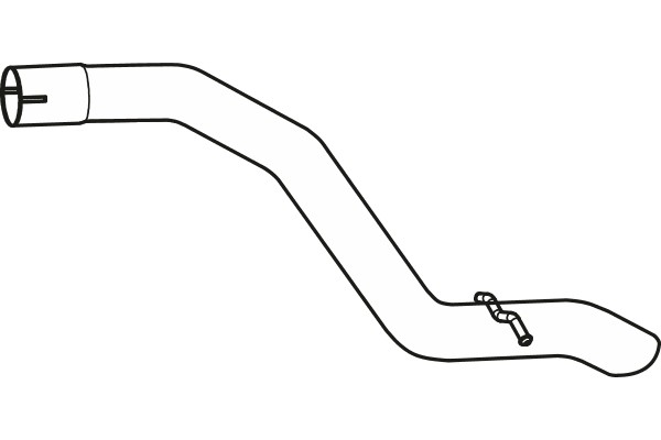 Avgasrör, Bak