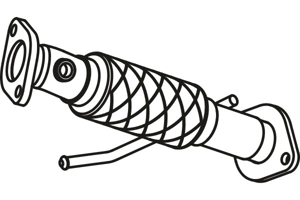 Avgasrör, Fram