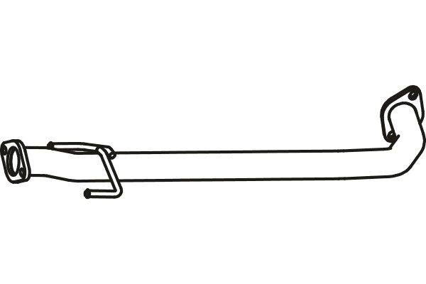 Avgasrör, Mitt