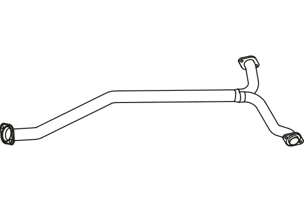 Avgasrör, Mitt