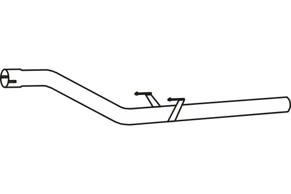Avgasrör, Mitt