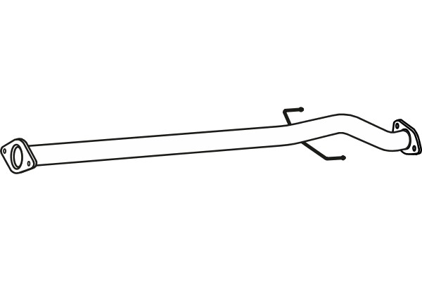 Avgasrör, Mitt