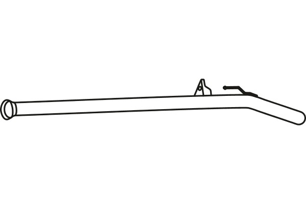 Avgasrör, Mitt
