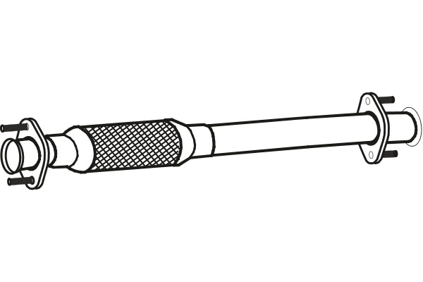 Avgasrör, Mitt