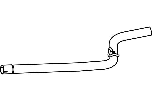 Avgasrör, Mitt