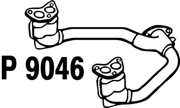 Avgasrör, Fram