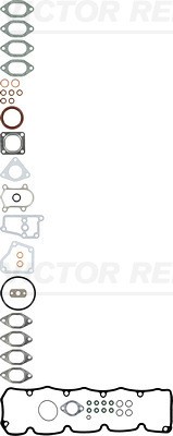 Packningssats, topplock / Sotningssats Victor reinz 02-33951-07 VICTOR REINZ