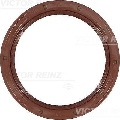 Oljepackningsring, vevaxel, Fram, Cylindriskt huvud Victor reinz  VICTOR REINZ