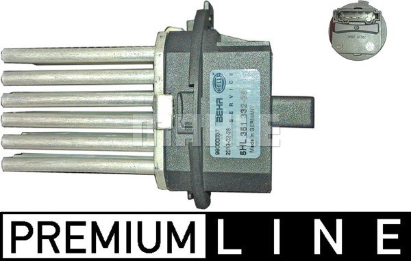 Reglage, kupéfläkt Mahle BEHR *** PREMIUM LINE *** ABR 99 000P MAHLE