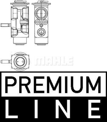 Expansionsventil, klimatanläggning Mahle AVE 114 000P MAHLE