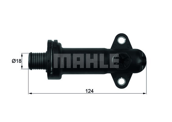 Termostat, kylning-avgasåterföring MAHLE