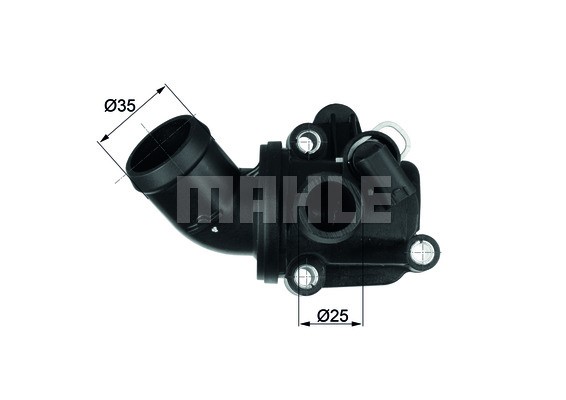 Termostat, kylvätska Mahle TH 3 87 MAHLE