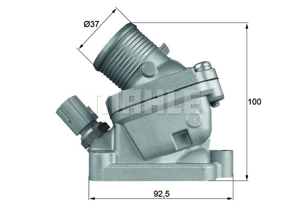 Termostat, kylvätska Mahle TH 36 90D MAHLE