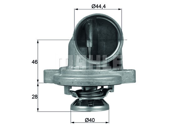 Termostat, kylvätska Mahle TI 23 80 MAHLE