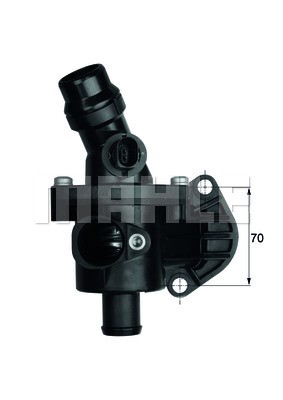 Termostat, kylvätska Mahle TM 6 109 MAHLE
