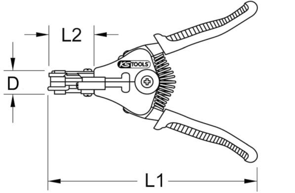 Skaltång, Universal Ks tools 115.1028 KS TOOLS
