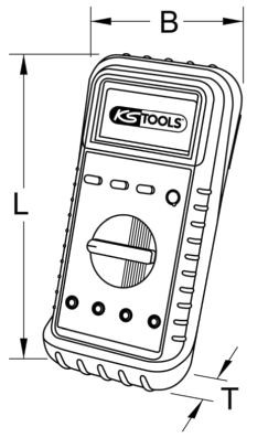 Multimeter, Universal KS TOOLS