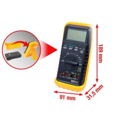 Multimeter, Universal 250V Ks tools 150.2040 KS TOOLS