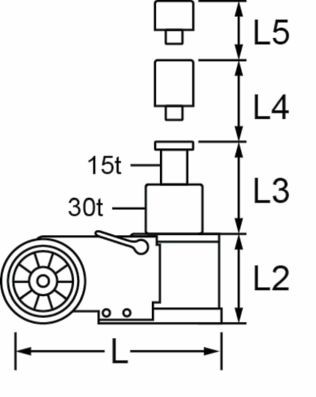 Pelardomkraft, Universal Ks tools 160.0739 KS TOOLS