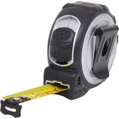 Måttband, Universal Måttband med spärr, svart-grått, 3m