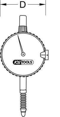 Mätare, Universal Ks tools precisionsmätur 0-10mm 300.0560 KS TOOLS