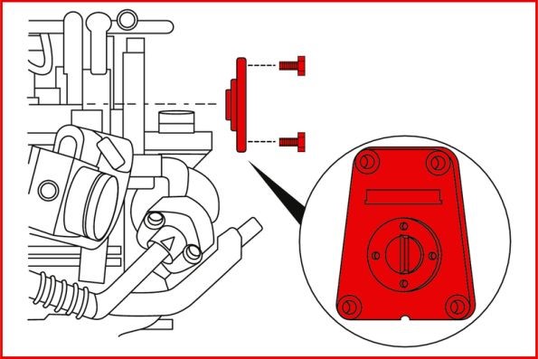 Ställverktygssats, ventiltider, Universal Ks tools 400.0050 KS TOOLS