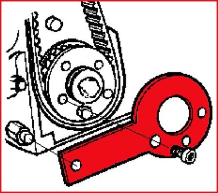 Ställverktygssats, ventiltider Ks tools 400.0425 KS TOOLS