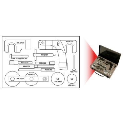 Ställverktygssats, ventiltider Ks tools 400.0750 KS TOOLS